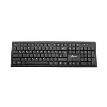 MediaRange Multimedia Keyboard, Wireless (Black)