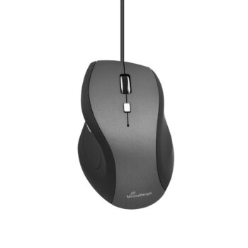 MediaRange Optical Mouse (Black/Grey, Wired)