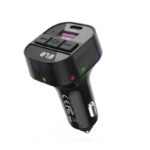 XO BCC17 FM TRANSMITER ΚΑΙ ΦΟΡΤΙΣΤΗΣ ΑΥΤΟΚΙΝΗΤΟΥ, PD30W, 2 ΘΥΡΕΣ, ΜΑΥΡΟΣ