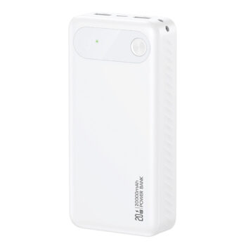 USAMS power bank CD251 με οθόνη, 3x θύρες εξόδου, 20000mAh, PD20W