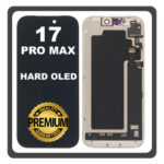 HQ OEM For Apple iPhone 17 Pro Max (A3526, A3257) HARD OLED + Touch Screen Digitizer Black