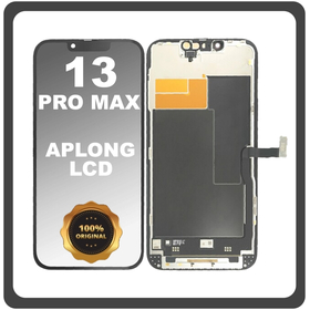 Original Apple iPhone 13 Pro Max (A2643, A2484) LCD Οθόνη + Touch Screen Digitizer Black