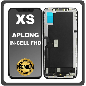 HQ OEM For Apple iPhone XS (A2097, A1920) APLONG InCell FHD LCD Οθόνη + Touch Screen Digitizer Black
