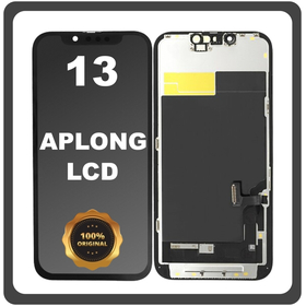 HQ OEM Συμβατό Με iPhone 13, iPhone13 (A2633, A2482) DD SOFT OLED LCD Display Screen Assembly Οθόνη + Touch Screen Digitizer Μηχανισμός Αφής Black Μαύρο (Premium A+