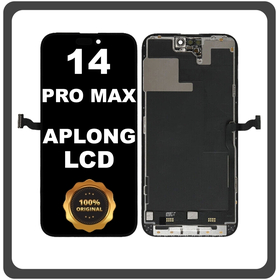 Original For Apple iPhone 14 Pro Max (A2894, A2651) APLONG LCD Οθόνη + Touch Screen Black