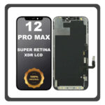 Original FOG For Apple iPhone 12 Pro Max (A2411, A2342) Super Retina XDR OLED LCD Οθόνη + Touch Screen Digitizer Black