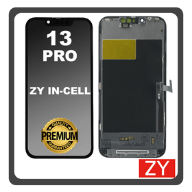 HQ OEM For Apple iPhone 13 Pro (A2638) ZY In-Cell LCD Οθόνη + Touch Screen Digitizer Black