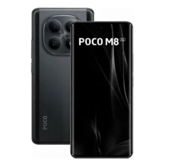 Xiaomi Poco M8 8GB Ram 512GB NFC Black 5G- EU