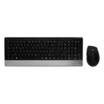 MediaRange Wireless Keyboard & Mouse Combo Highline Series Black/Silver