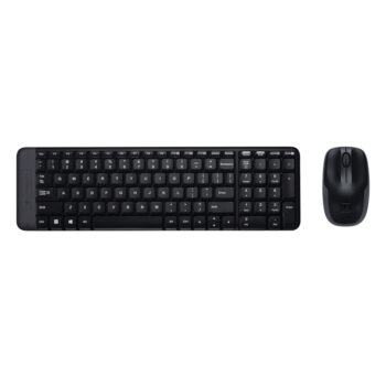 Logitech MK220 Desktop Combo US Black, Wireless