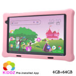 LAMTECH OCTA-CORE KID TABLET 8′ 4GB+64GB ANDROID 14 CORAL