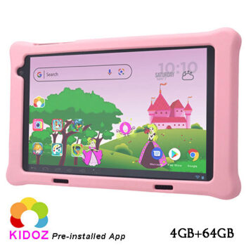 LAMTECH OCTA-CORE KID TABLET 8′ 4GB+64GB ANDROID 14 CORAL