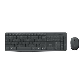 Logitech MK235 Desktop Combo GR Black, Wireless