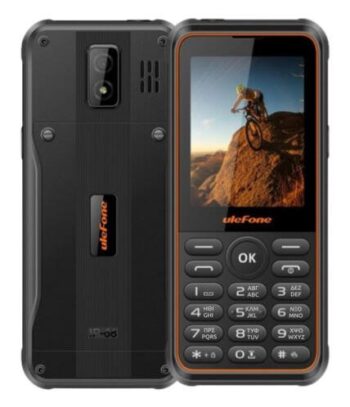 ULEFONE κινητό τηλέφωνο Armor Mini 3, IP68, 2.8", dual SIM, μαύρο
