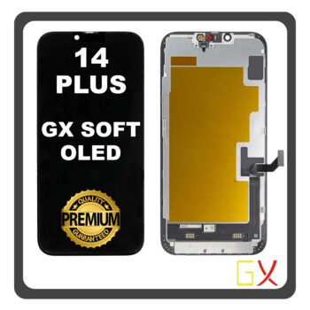 HQ OEM For Apple iPhone 14 Plus (A2886, A2632) GX Soft Super Retina XDR OLED LCD Οθόνη Black