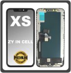 HQ OEM For Apple iPhone XS (A2097, A1920), ZY In-Cell LCD Οθόνη Black