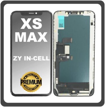 HQ OEM Apple iPhone XS Max (A1921, A2101), ZY In-Cell LCD Οθόνη Black