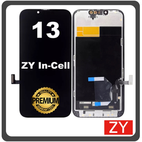 HQ OEM For Apple iPhone 13 (A2633) ZY In-Cell LCD Οθόνη + Touch Screen Black