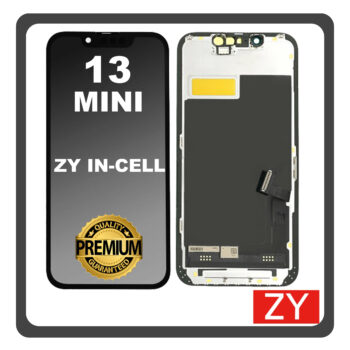HQ OEM For Apple iPhone 13 Mini (A2628) ZY In-Cell LCD Οθόνη + Touch Screen Digitizer Black