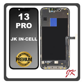 HQ OEM For Apple iPhone 13 Pro (A2638, A2483) JK Premium InCell LCD Οθόνη + Touch Screen Digitizer Black