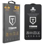 IPHONE 11/XR IDOL 1991 TEMPERED GLASS  6.1" 9H 0.25mm TITANIUM SEMI CURVED FULL GLUE BLACK