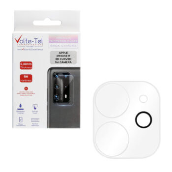 IPHONE 11 VOLTE-TEL TEMPERED GLASS 6.1" 9H 0.30mm 3D CURVED NIGHT PHOTOGRAPHY EFFECT FOR CAMERA