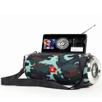 GEMBIRD PORTABLE BLUETOOTH SPEAKER WITH ANTENNA CAMO