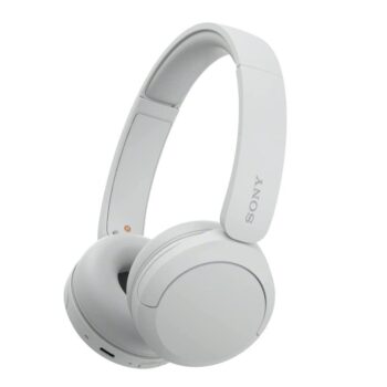 Sony Headphones with Microphone WH-CH520 Bluetooth On-Ear White