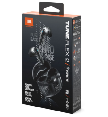 JBL Tune Flex 2 Wireless Ear-Buds ANC- EU